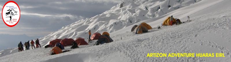 Campo I nevado Huascarn FOTO: M JOSE - JORGE RODRIGUEZ